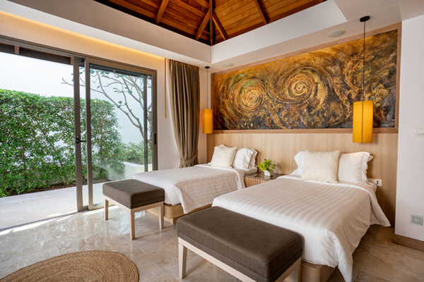 Villa Wayu Twin Bedroom with View | Koh Samui, Thailand
