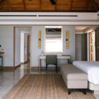 Villa Wayu Bedroom with TV | Maenam, Koh Samui