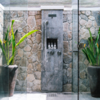 Villa Wayu Open Plan Shower | Maenam, Koh Samui