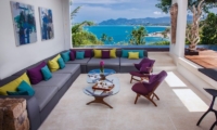 Villa Hin Samui Living Area with Pool View | Bophut, Koh Samui