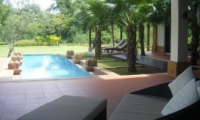 Villa Samorna Pool Side Seating | Phuket, Thailand