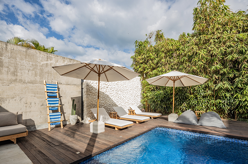 Villa Waha Pool Side Sun Beds | Canggu, Bali