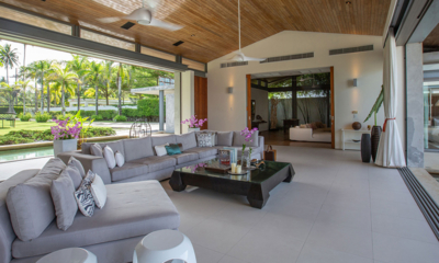 Sava Beach Villas Villa Cielo Indoor Living Area | Natai, Phang Nga