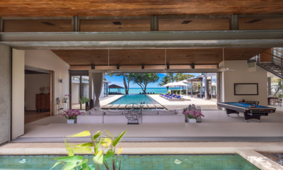 Sava Beach Villas Villa Cielo Pool Side Living Area | Natai, Phang Nga