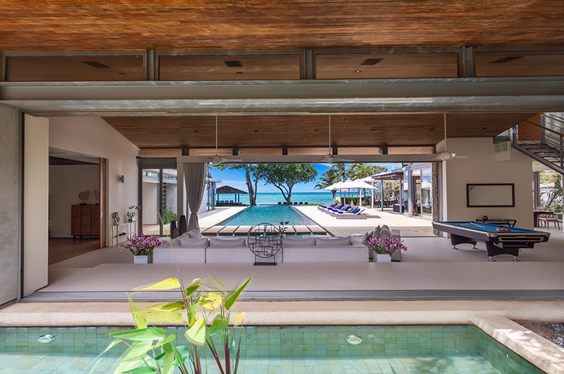 Sava Beach Villas Villa Cielo Pool Side Living Area | Natai, Phang Nga Sava Beach Villas Villa Cielo Pool Side Living Area | Natai, Phang Nga