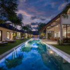 Abaca Villas Pool at Night | Seminyak, Bali