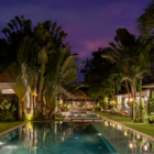 Abaca Villas Swimming Pool at Night | Seminyak, Bali