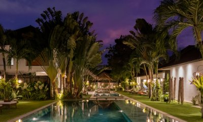 Abaca Villas Swimming Pool at Night | Seminyak, Bali