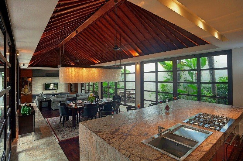 Villa Teana Kitchen and Dining Room| Jimbaran, Bali