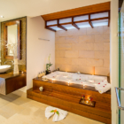 Baan Ban Buri Bathtub with Rose Petals | Bophut, Koh Samui