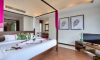 Baan Benjamart Bedroom with Four Poster Bed | Bophut, Koh Samui