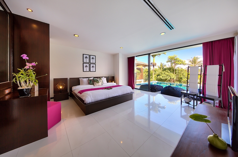 Baan Maliwan Bedroom with Pool View | Bophut, Koh Samui