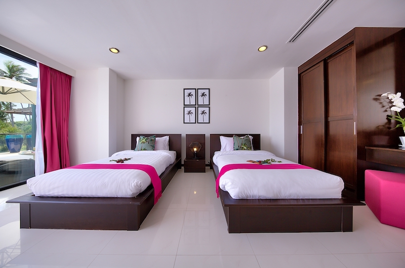 Baan Maliwan Bedroom with Two Single Beds | Bophut, Koh Samui