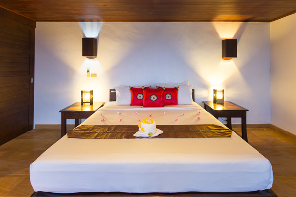Ban Kinaree Spacious Bedroom with Lamps | Bophut, Koh Samui