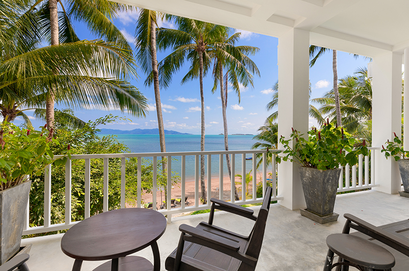Villa M Up Stairs Seating Area with View | Bophut, Koh Samui