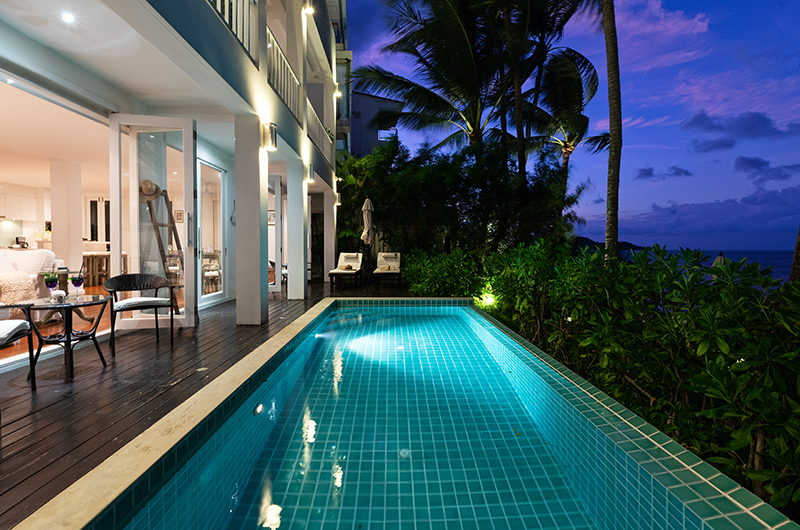 Villa M Pool at Night | Bophut, Koh Samui