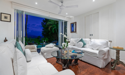 Villa M Family Room at Night | Bophut, Koh Samui