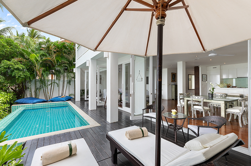 Villa M Pool Side Living and Dining Area | Bophut, Koh Samui