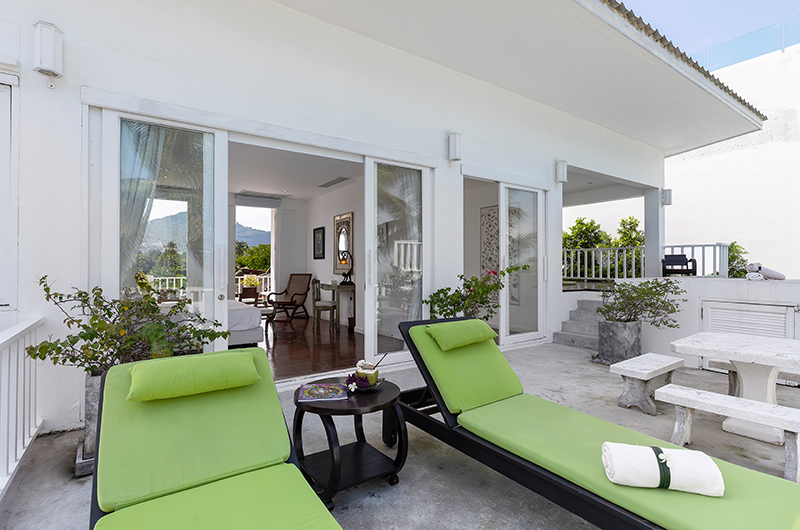 Villa M Up Stairs Sun Loungers | Bophut, Koh Samui