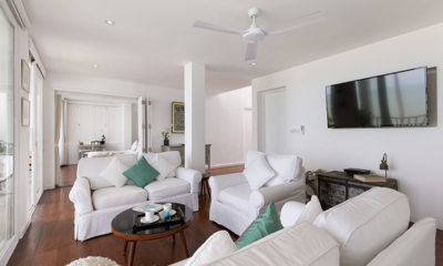 Villa M Up Stairs Lounge Room with TV | Bophut, Koh Samui