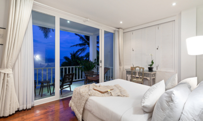 Villa M Bedroom Two at Night | Bophut, Koh Samui