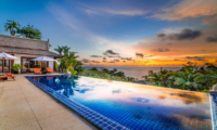 Baan Bon Khao Pool with Sunset Views | Surin, Phuket
