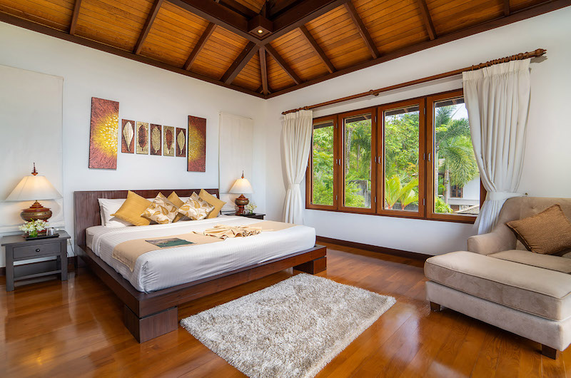 Baan Bon Khao Bedroom with Wooden Deck | Surin, Phuket