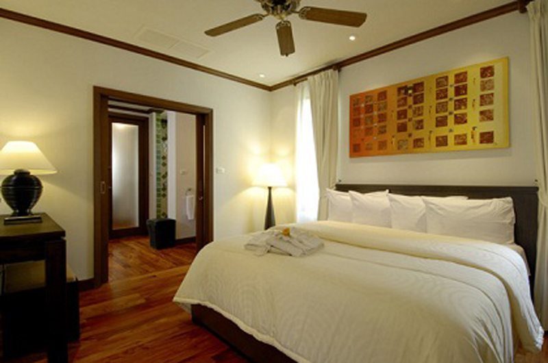Villa Apsara Bedroom with Wooden Floor | Bang Tao, Phuket