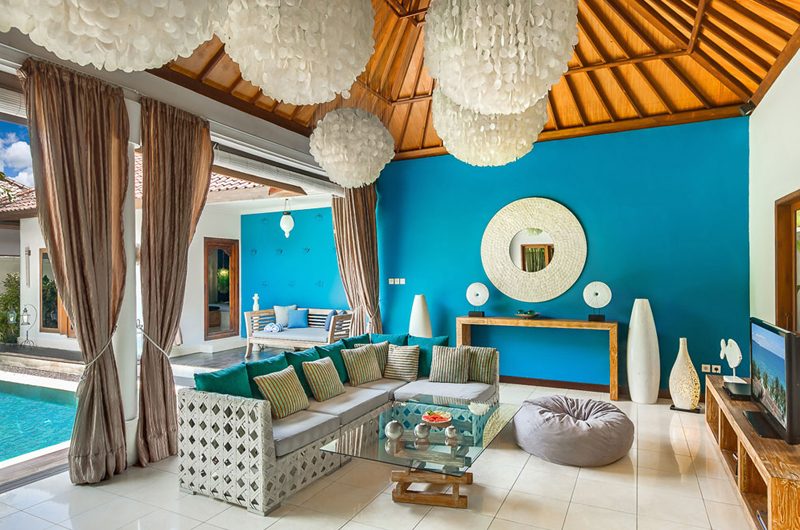 4s Villas Villa Sea Indoor Living Area | Seminyak, Bali