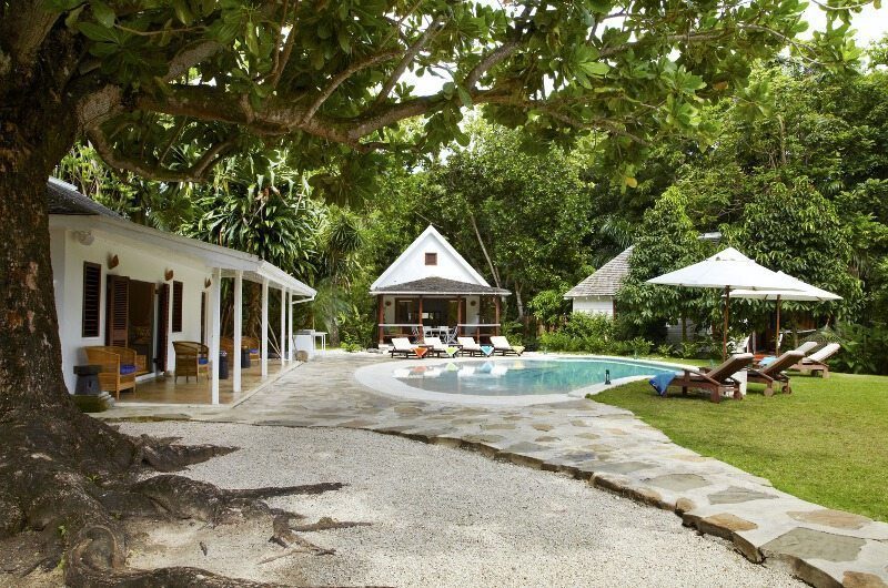 The Fleming Villa Pool Side | Oracabessa, Jamaica