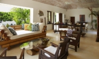 The Fleming Villa Living Room | Oracabessa, Jamaica