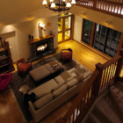 Annabel Living Room View from Top | Hirafu, Niseko
