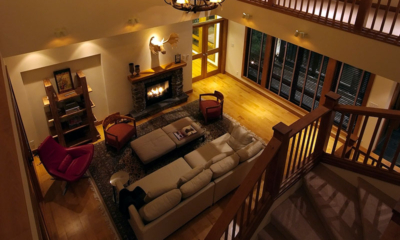 Annabel Living Room View from Top | Hirafu, Niseko