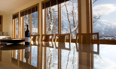 Annabel Dining Area with Snow View | Hirafu, Niseko