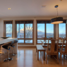 Annabel Kitchen and Dining Area with View | Hirafu, Niseko