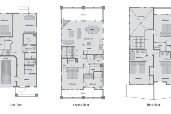 Asahi Lodge Floorplan | Hirafu Izumikyo 3, Niseko
