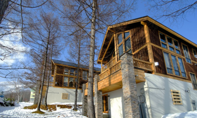 Asahi Lodge Exterior View | Hirafu, Niseko