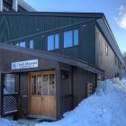 Chalet Murasaki Entrance | Upper Hirafu Village, Niseko