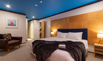 Gustav's Hideaway Bedroom with Seating Area | Hirafu, Niseko