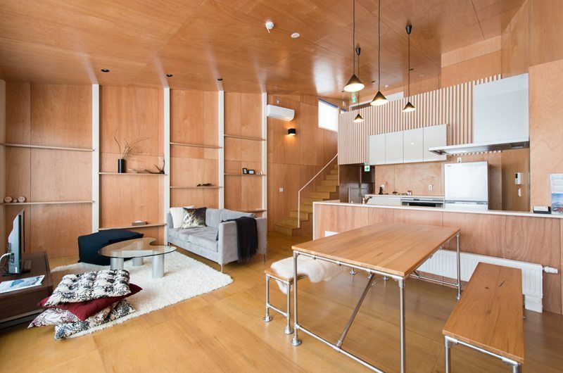 Heiwa Lodge Living And Dining Area | St Moritz, Niseko