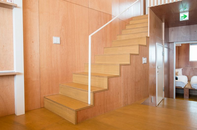 Heiwa Lodge Stair Case | St Moritz, Niseko