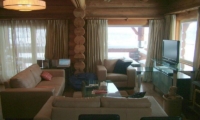 Kabayama Log House Living Room | Hirafu St Moritz, Niseko
