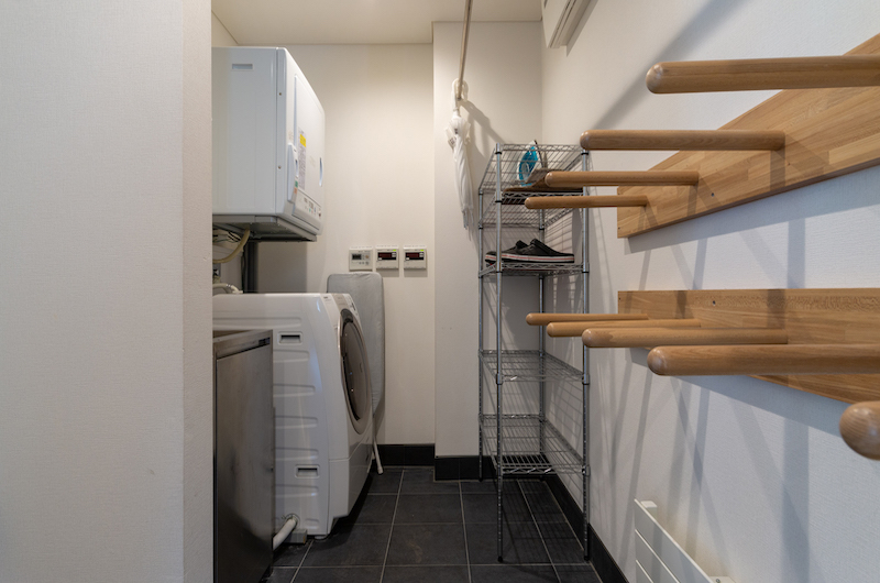 Kawasemi Residence Laundry Area | Hirafu, Niseko
