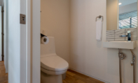 Kawasemi Residence Bathroom Area | Hirafu, Niseko