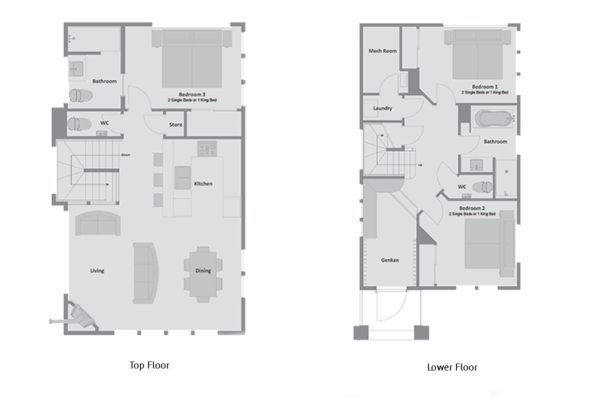 Mojos Floor Plan | Hirafu, Niseko