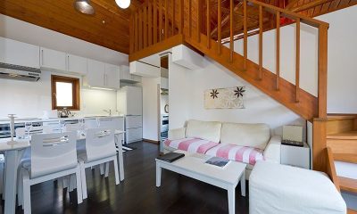 Nupuri Cottage Living And Dining Room | Lower Hirafu Village, Niseko