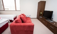Toshokan Townhouses Bedroom Sofa | Middle Hirafu Village, Niseko