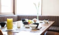 Toshokan Townhouses Dining Area | Middle Hirafu Village, Niseko