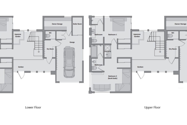 Tsubaki Floorplan | Hirafu, Niseko