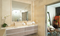 Villa Mia His and Hers Bathroom | Canggu, Bali
